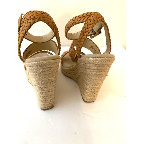 Michael Kors Women's Juniper Espadrille Sandal In Peanut 9 - Picture 5 of 6